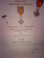 Ridder in de orde van Oranje Nassau.webp